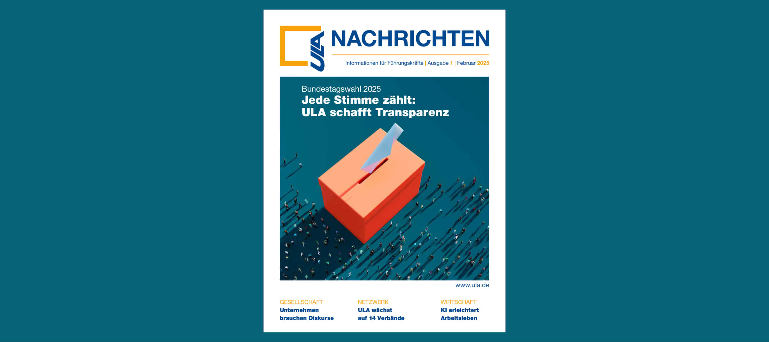 ULA-Nachrichten Ausgabe Februar 2025